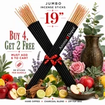 Incense Sticks 19'' Xl Jumbo 30 Pack Hand Dipped Extra Long Wholesale. Fixed Price $13.95.