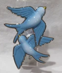 Bath & Body Works Wallflower Fragrance Plug Blue Lovey Doves Birds Scent Control. Fixed Price $52.35.