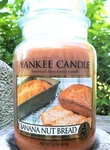 Yankee Candle Retired "banana Nut Bread" Large 22 Oz White Label Rare New. Fixed Price $49.95.