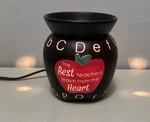 Scentsy Warmer The Best Teachers From Heart Mod# Msw-abcs Full Size. Fixed Price $16.99.