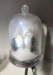 Yankee Candle Scentplug Diffuser Base Twinkling Home Winter Scene Lights Up Led. Fixed Price $12.00.
