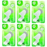 Elegant Scented Oil Warmer Plugin Air Freshener - 6 Pack, 5X Fragrance Settings. Fixed Price $27.99.
