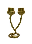 Pewter Acorn Twig Taper Candle Holder Home Decor Inspired By Nature. Fixed Price $26.00.