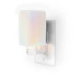 Iridescent Pink Outlet Timer Warmer For Scented Wax - Compact Ceramic Wall Pl.... Fixed Price $40.05.