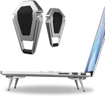 1PACK 2PCS Portable Invisible Laptop Stand, Mini Aluminum Cooling Pad, Mount. Fixed Price $19.51.