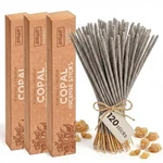 Copal Incense 120 Sticks, 100% Incienso Mexicano Varillas - Three 4.... Fixed Price $96.10.