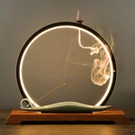 Dobehome Backflow Incense Burner With Led Light Ring, Ceramic, Waterfall Desi.... Fixed Price $63.67.