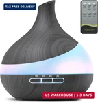 Hjthjt 500ML Essential Oil Diffuser: Aroma With Remote Control For Hote. Fixed Price $42.52.