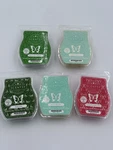 Scentsy Christmas Waxbars 5-PACK Mint Merry, Cran Candy Cane, Sleigh Ride. Fixed Price $30.00.