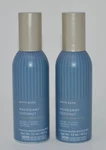 2 New Bath & Body Works Mahogany Coconut Concentrated Room Spray Mist White Barn. Fixed Price $23.99.