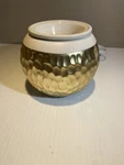 Scentsy Metallic Hammered Full Size Wax Element Warmer Goldsmith. Fixed Price $25.00.