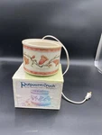 Vintage Rival Potpourri Crock Model 3209 Floral Design (works Perfect) Rare. Fixed Price $42.99.