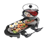 Boeaster 2 1 Electric Hot Pot Grill Removable Shabu-shabu Free Shipping. Fixed Price $124.99.