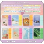 Wax Melts, 8 Pack Soy Cubes For Relax Healing, Natural Candle War.... Fixed Price $23.32.