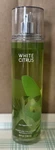 Bath & Body Works White Citrus Fine Fragrance Mist 8 Oz Spray See Fill Line Bbw. Fixed Price $34.99.