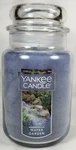Yankee Candle Water Garden Large Jar 22 Oz Purple Blue Housewarmer New Wax. Fixed Price $34.97.