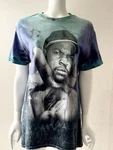 Ice Cube Peace Medium Custom Tye-dye T-shirt Blue One Of Kind. Fixed Price $24.95.