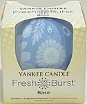 Yankee Candle Blue Floral Fresh Burst Base Fragrance Dispenser Rare Retired Vhtf. Fixed Price $21.50.