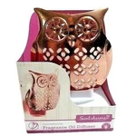 Scentsationals Hootenanny Owl Fragrance Oil Diffuser Wall Plug-in Copper Color. Fixed Price $13.39.