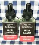 New 2-PACK Fresh Balsam Wallflower Refill Bulbs Sealed Bath & Body Works. Fixed Price $20.00.