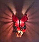 Bath & Body Works Iridescent Pink Butterfly Projector Nightlight Gold Plug Nwt. Fixed Price $49.99.