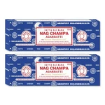 Satya Sai Baba Nag Champa Incense Sticks, 100-GRAM (pack Of 2). Fixed Price $24.78.