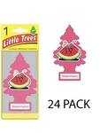 Little Trees Watermelon Scent Hanging Air Fresheners For Car/home, 24 Count. Fixed Price $19.90.