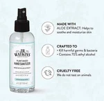 4 Oz J.r. Watkins Unscented Hand Sanitizer Spray With Aloe. Fixed Price $25.00.