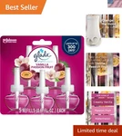 Ultimate Home Freshness: Glade Plugins Refills, 5 Count - Vanilla Passion Fruit. Fixed Price $29.99.