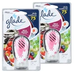 Glade Sport Car Air Freshener Perfume Wild Berry Scented Lasting Fragrance 7MLX2. Fixed Price $43.32.