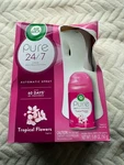 Air Wick Pure Automatic Spray Starter Kit, Tropical Flowers. Fixed Price $29.97.