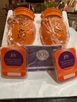 2 Joy Mangano Forever Fragrant Orange Heart Warmer & Wax Melts Ceramic-new. Fixed Price $19.99.