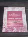 Bath & Body Works 2 Pack Wallflower Refills New Strawberry Snowflake. Fixed Price $15.50.