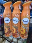 Lot Of 3 Febreze Air Ltd Ed Harvest Pumpkin Scent Refresher Freshener. Fixed Price $15.99.
