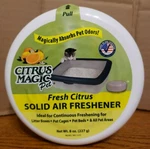 Citrus Magic For Pets Solid Air Freshener 8 Oz Container New. Fixed Price $9.99.