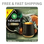 Air Wick Essential Mist Diffuser Kit White Sage Mahogany Oil 2 Piece Set. Fixed Price $24.99.