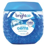 Bright Air Scent Gems Odor Eliminator, Cool And Clean, Blue, 10 Oz Jar, 2/PACK. Fixed Price $22.57.