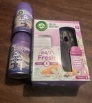 Air Wick Freshmatic 24/7 Kit + Refills Lavender Chamomile Auto Spray. Fixed Price $29.74.