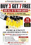 10ML Premium Luxury Body For Men Roller-ons Custom Fragrance Pure Oils. Fixed Price $12.00.