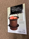 New Box! Darice Electric Scented & Oil Warmer Punched Tin 5.18" 7.5". Fixed Price $30.00.