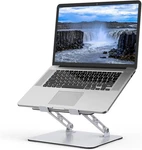Adjustable Laptop Stand For Desk Metal Foldable Computer Riser Cooling Mount. Fixed Price $63.99.