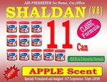 11 Can Shaldan V8- Classic Formula Home Car Office Air Freshener Apple Scent. Fixed Price $52.50.