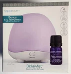 70ML Bella Mist Essential Oil Diffuser With 5ML Peppermint - Sparoom. Fixed Price $19.99.