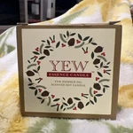 Yew Essence Candle Oil Scented Soy Vegan Natural 6OZ 25+ Hour Burn New In Box. Fixed Price $12.87.