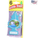Rainforest Mist Hanging Air Fresheners - Pack Of 6, Blue Comfort Home Car. Fixed Price $17.99.