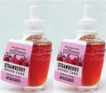 2 Bath Body Works Strawberry Pound Cake Wallflowers Scented Oil Bulb Refills. Fixed Price $18.39.