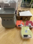 Scentsy Classic Curve - Gray Wax Warmer New + 3 Bars. Fixed Price $35.00.