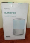 Homasy Cool Mist Humidifier, 2.5L Essential Oil Diffuser With 7-COLOR Mood Light. Fixed Price $19.99.