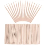 Whaline 400 Pieces Small Wax Sticks Wood Spatulas Count (pack Of 1). Fixed Price $15.90.
