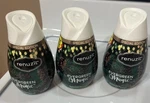 Three Renuzit Adjustable Solid Gel Air Fresheners, Evergreen Magic, 7 Oz. Fixed Price $22.99.